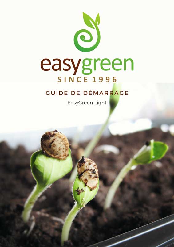 couverture du guide de démarrage easygreen